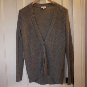 Gap Boyfriend Gray Cardigan XS